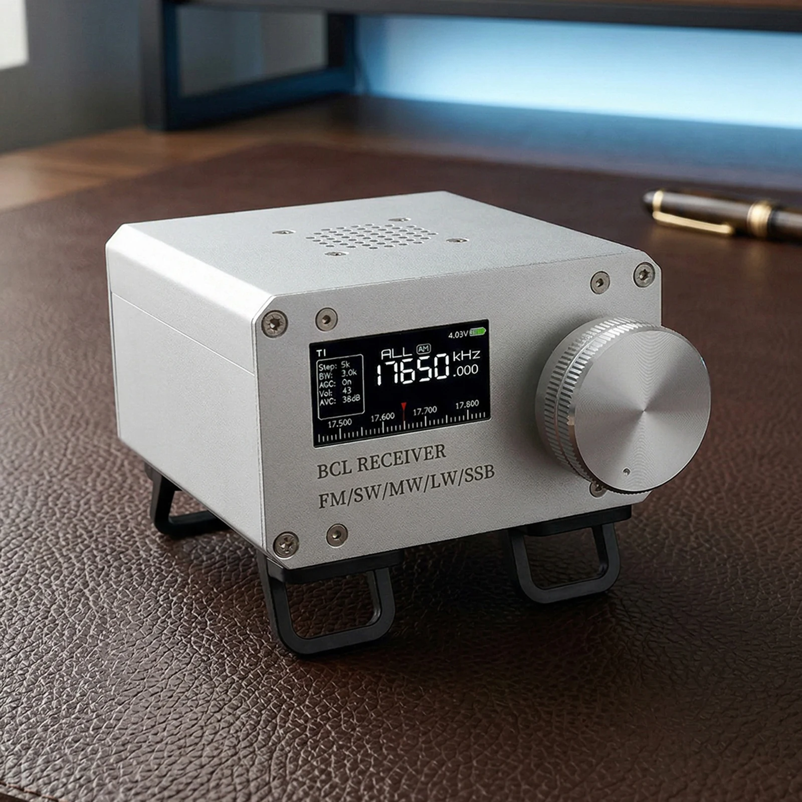 Si4732 풀 밴드 라디오 수신기 1.9인치 LCD 화면 BCL 취미가 있는 사람들을 위한 햄 라디오 모든 밴드 수신기(LSB/USB) 단파 청취용