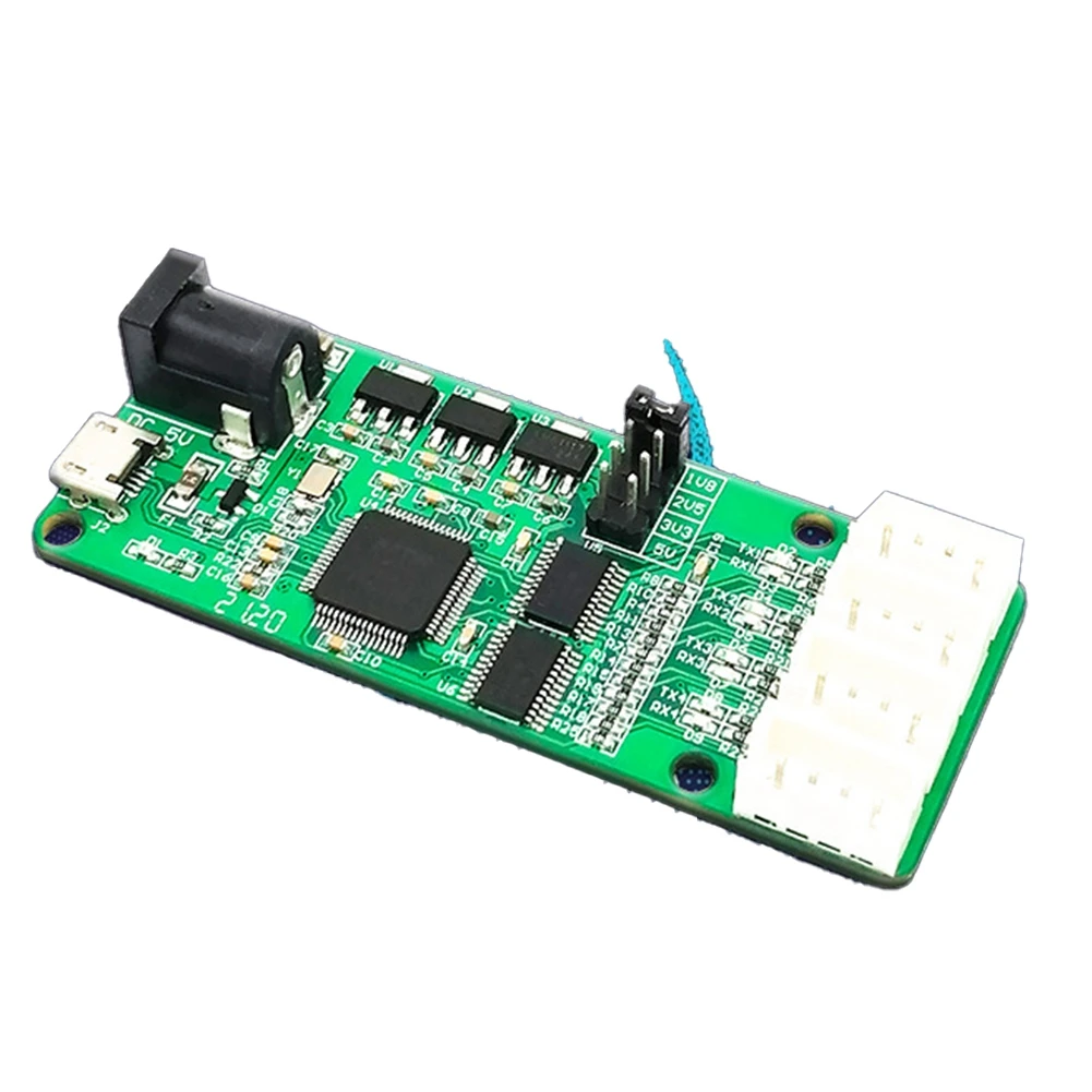 

FT4232-4TTL USB to 4 Way TTL Module FT4232HL UART Serial Port Module DC 5V 3.3V 2.5V 1.8V 4 Channel XH2.54