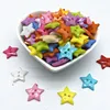 New 12mm-15mm-20mm Colours Five- Pointed Star with Two Eye Buttons  Resin Sewing Buttons Diy Scrapbooking Multicolour 6