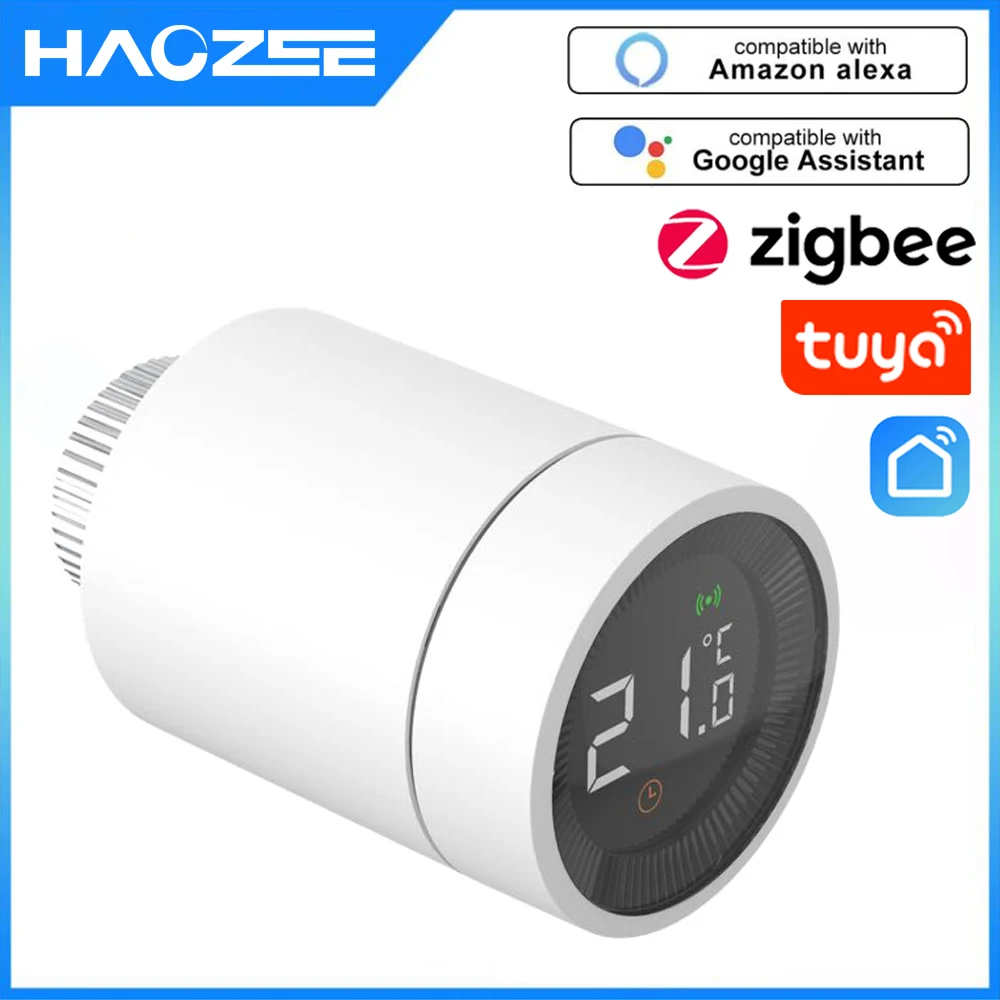 Tuya Smart Home ZigBee TRV Thermostat Radiator Valve Actuator