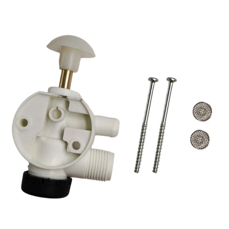 RVs Toilet Water Valves Part 385314349 Toilet Flush Valves Assembly Replacement Drop Shipping