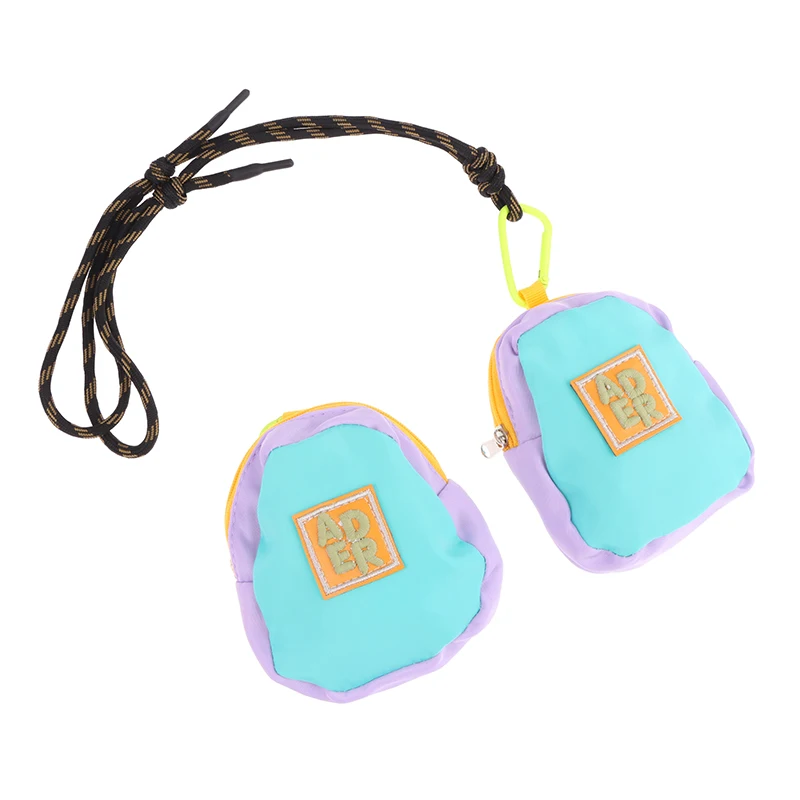 Portable Outdoor Sports Waist Bag Coin Purse Pendant Key Earphone Storage Bag Backpack Hanging Bag Wallet Pouch