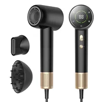 Digital Display Constant Temperature Hair Care Multi-speed Temperature Adjustment High Power Negative Ion High Speed Hair Dryer 1