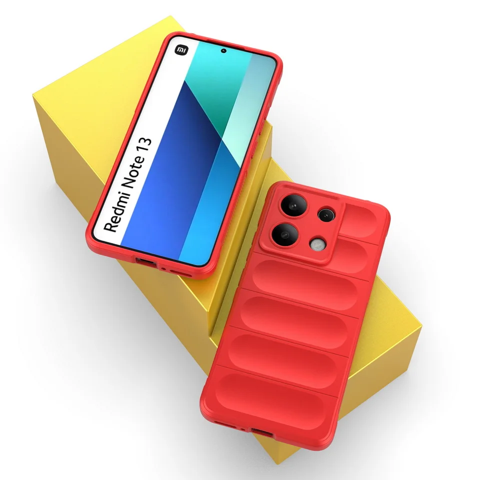 Mfzifya Cover Per Xiaomi Redmi Note 13 Pro 5G, Quattro angoli airbag anti-caduta e anti-polvere custodia durevole del telefono cellulare (00088