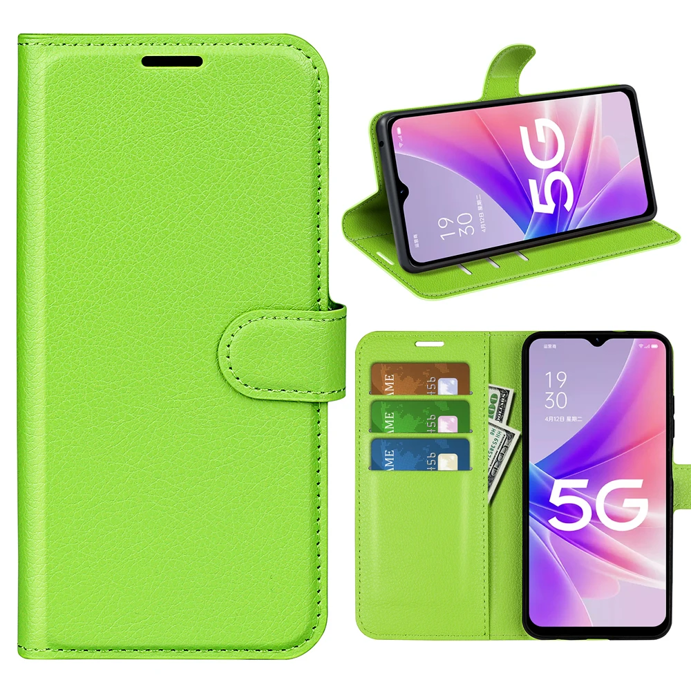 Telefono In Pelle Su Lama A52 Business Casual Flip Case Per Zte Blade A52 Lite Libero 5G Iii A72 Cover Antipolvere Moda Neoprene
