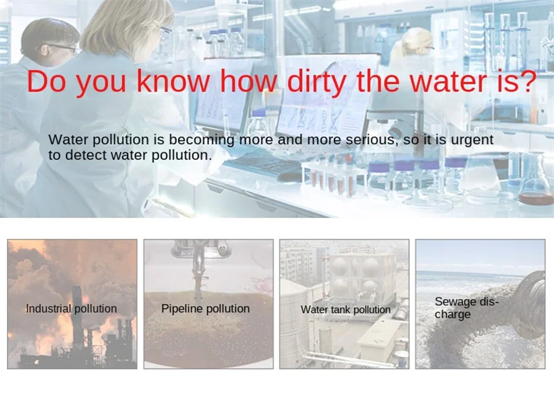 Description Picture 2 of itemHandheld TDS Water Test Pen Digital Water Tester Water Quality Analysis Meter Water Purity Check Measurement PH Meters