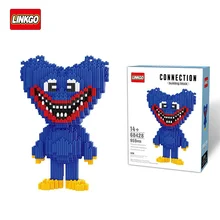 

Huggy Wuggy DIY assembly buildding blocks poppy playtime Cartoon anime figures Mini Action Figures Educational Toys kids Gifts