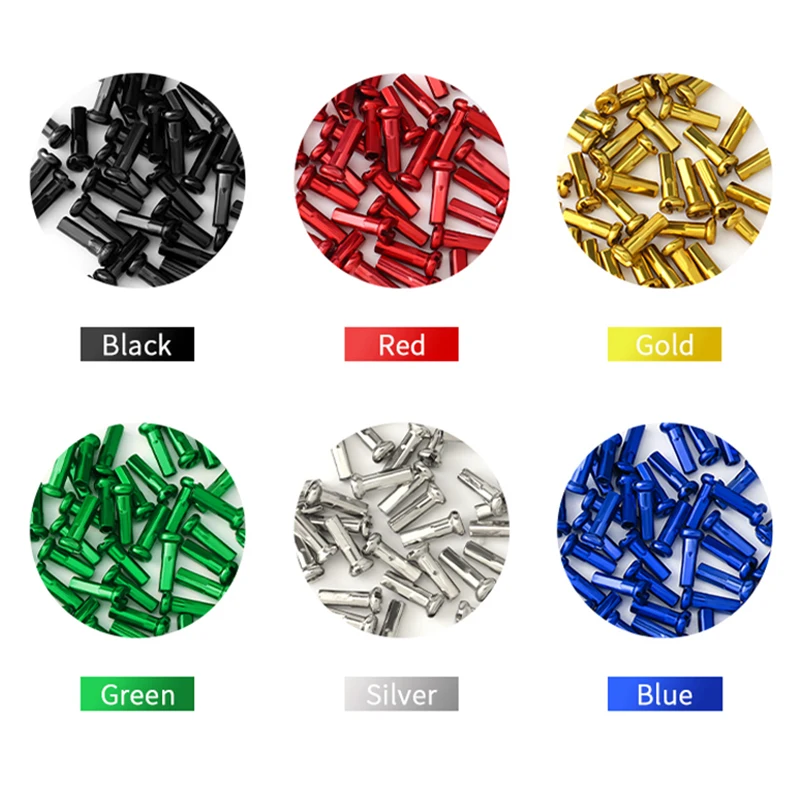 Bike Spokes Nipples 50PCS For MTB Road Bicycle