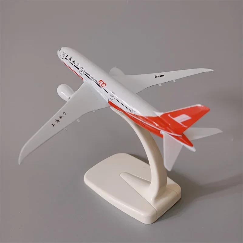 

15.5cm Alloy Metal Air China ShangHai Airlines Boeing 787 B787 Airways Diecast Airplane Model Plane Model Aircraft Kids Gifts