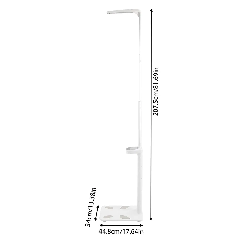 Ultrasonic Body Weight and Height Analyzer Scale