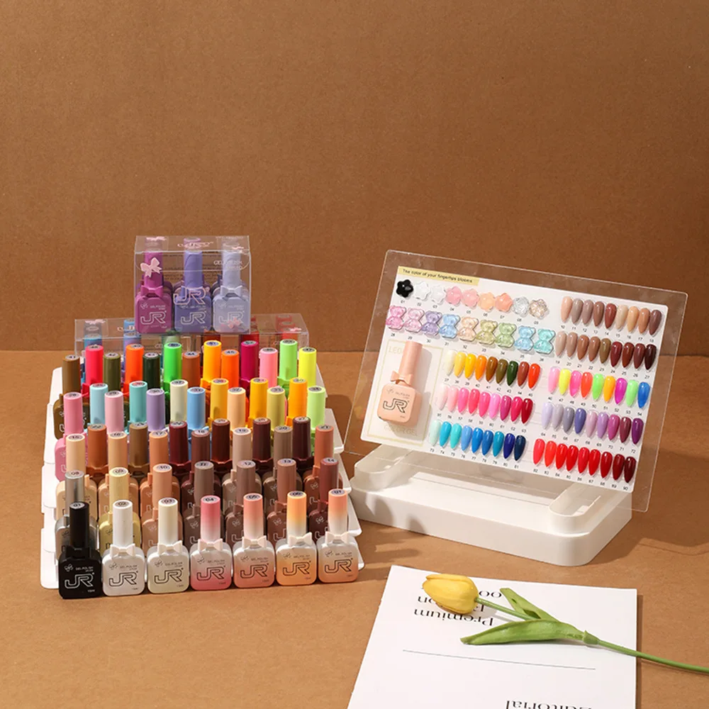 Salon-Quality Long-Lasting Gel Nail Polish Set