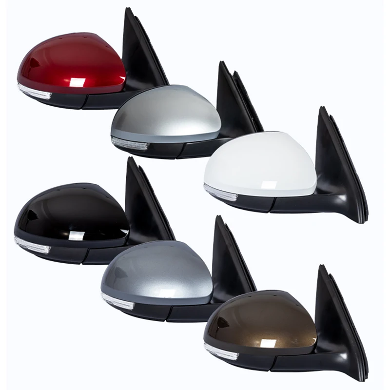 

Автоматическое включение с подогревом, складной сигнал поворота, 6 или 9 проводов, боковое зеркало в сборе для VW Tiguan 2009 2010 2011 2012 2013 2014 2015 2016 2017