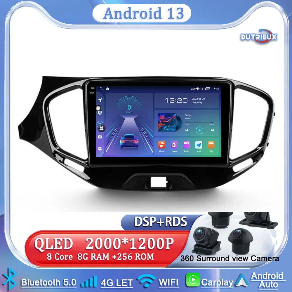 

Головное устройство Android для LADA Vesta Cross Sport 2015-2023, мультимедийный монитор с экраном, стерео, радио, видеоплеер, ТВ, автомобильный GPS-навигатор