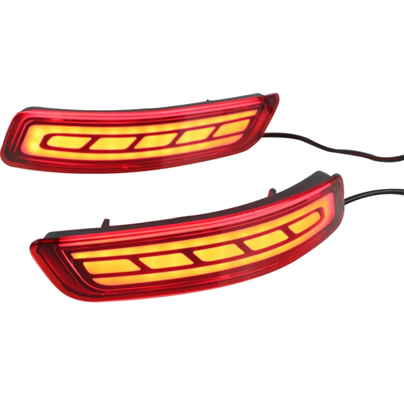 

1Pair Warning Light Car Rear Bumper Light (LH+RH)Brake Light Warning Light For Toyota Corolla 2014-2018