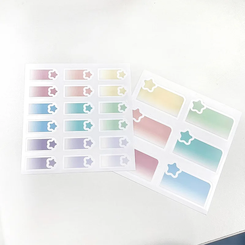 60/90/180 Sheets Transparent PET Waterproof Sticky Note Pads Notepads Posits for School Stationery Office Supplies 4