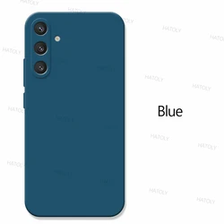 Shockproof Liquid Silicone TPU Phone Case - Enhanced Protection Cover for Galaxy A16 5G (Blue)