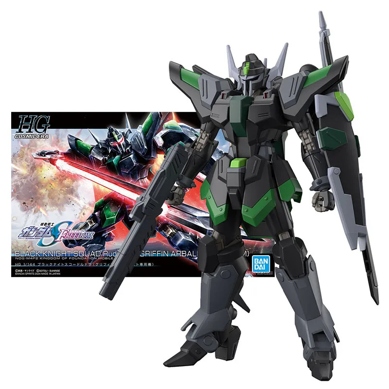 

Bandai Figure Gundam Model Kit Anime Figures HGCE Black Knight Squad Rud-ro.A Griffin Arbalest Mobile Suit Gunpla Action Figure