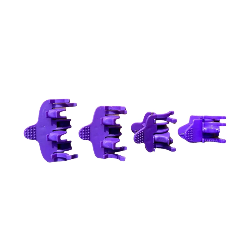 25PCS Hair Salon Wave Clip Morgan Tinfoil Front Thorn Curling Clip Hold Hair Evenly Curled Barrette Home Styling Tools for Men