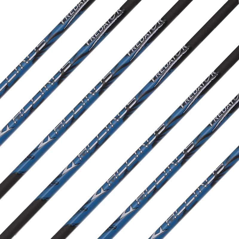  6-18pc ID4.2mm Pure Carbon Arrow 32inch Sp 300 400 500 600 700 800 900 1000 1.75inch Vane For recurve compound bow Archery  ﻿