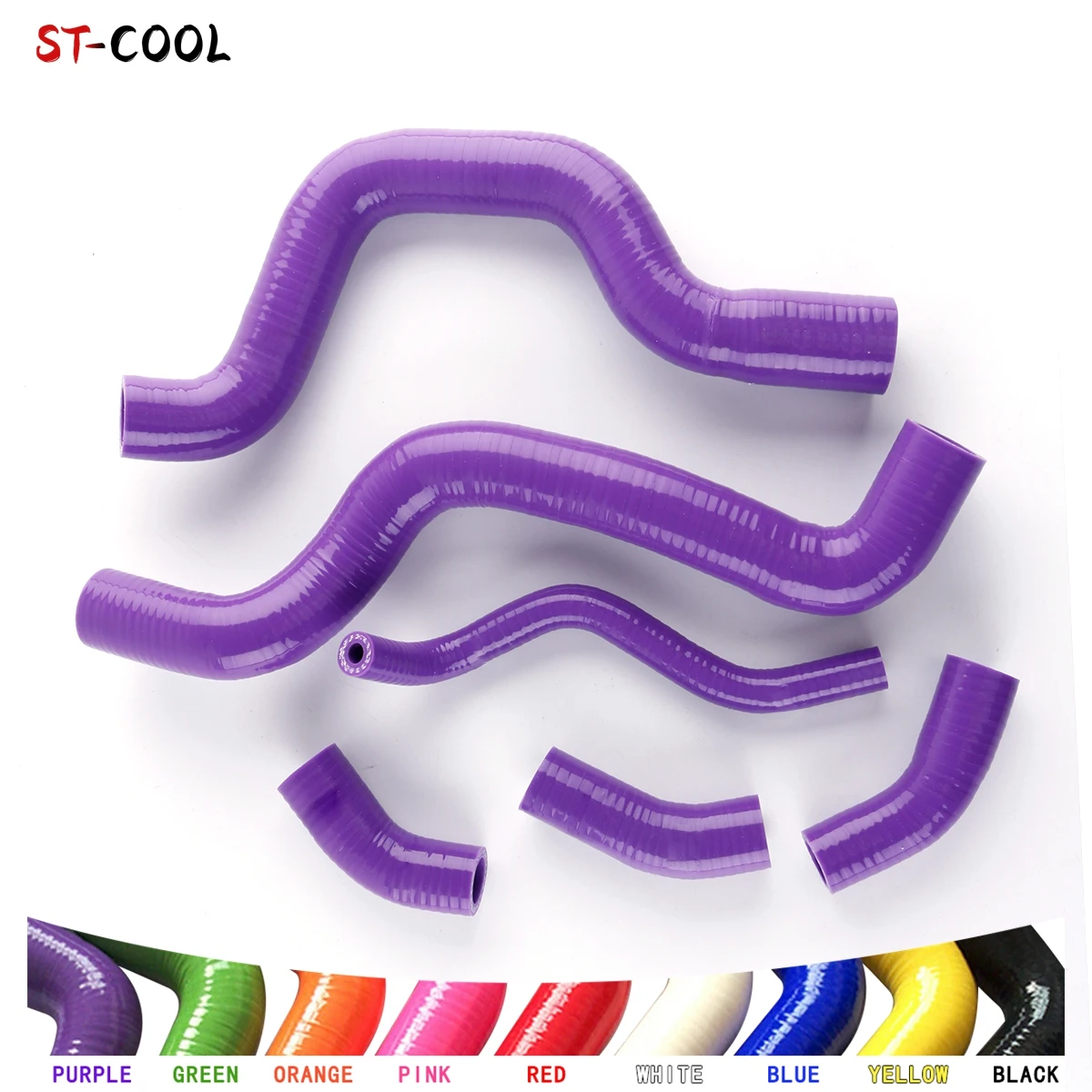 

FOR SUZUKI SV650 K3 K4 K5 K6 K7 2003-2016 2004 2005 2006 2007 2008 Silicone Radiator Hose Coolant Pipe Tube Kit 6Pcs 10 Colors