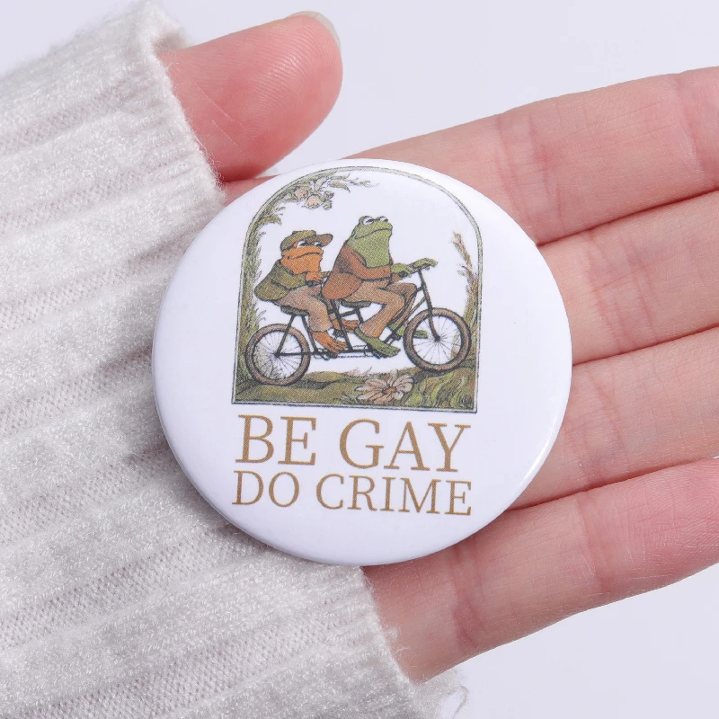 Punk Rock Tinplate Serial Soft Button Pin Rock Roll Stay