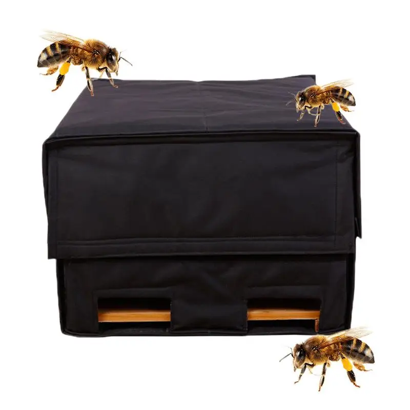 

Bee Hive Wrap for Winter Beekeeping Tools 600D Oxford Waterproof Beehive Insulation Cover Warm Cover Beekeeping Supplies