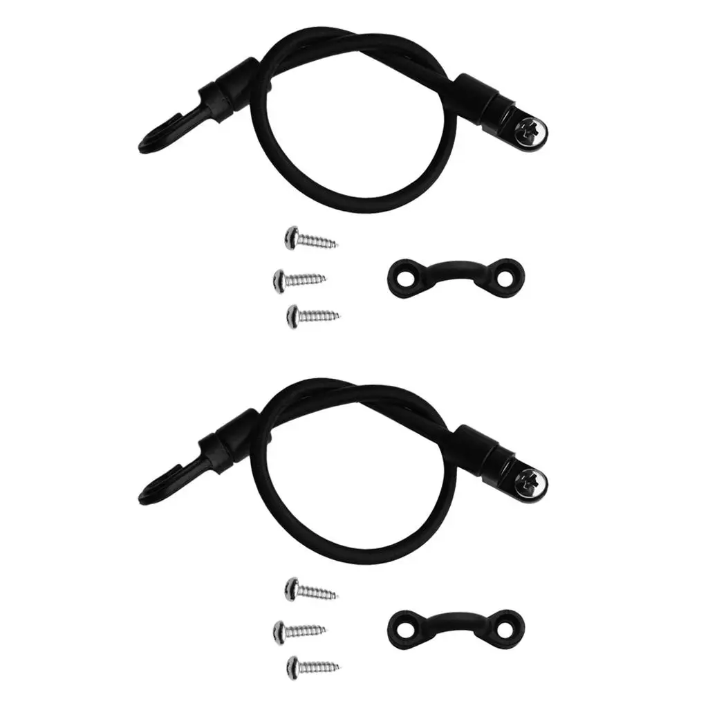 2 Pieces 12" Strap Holder Saver Deck Mount Connector Marine