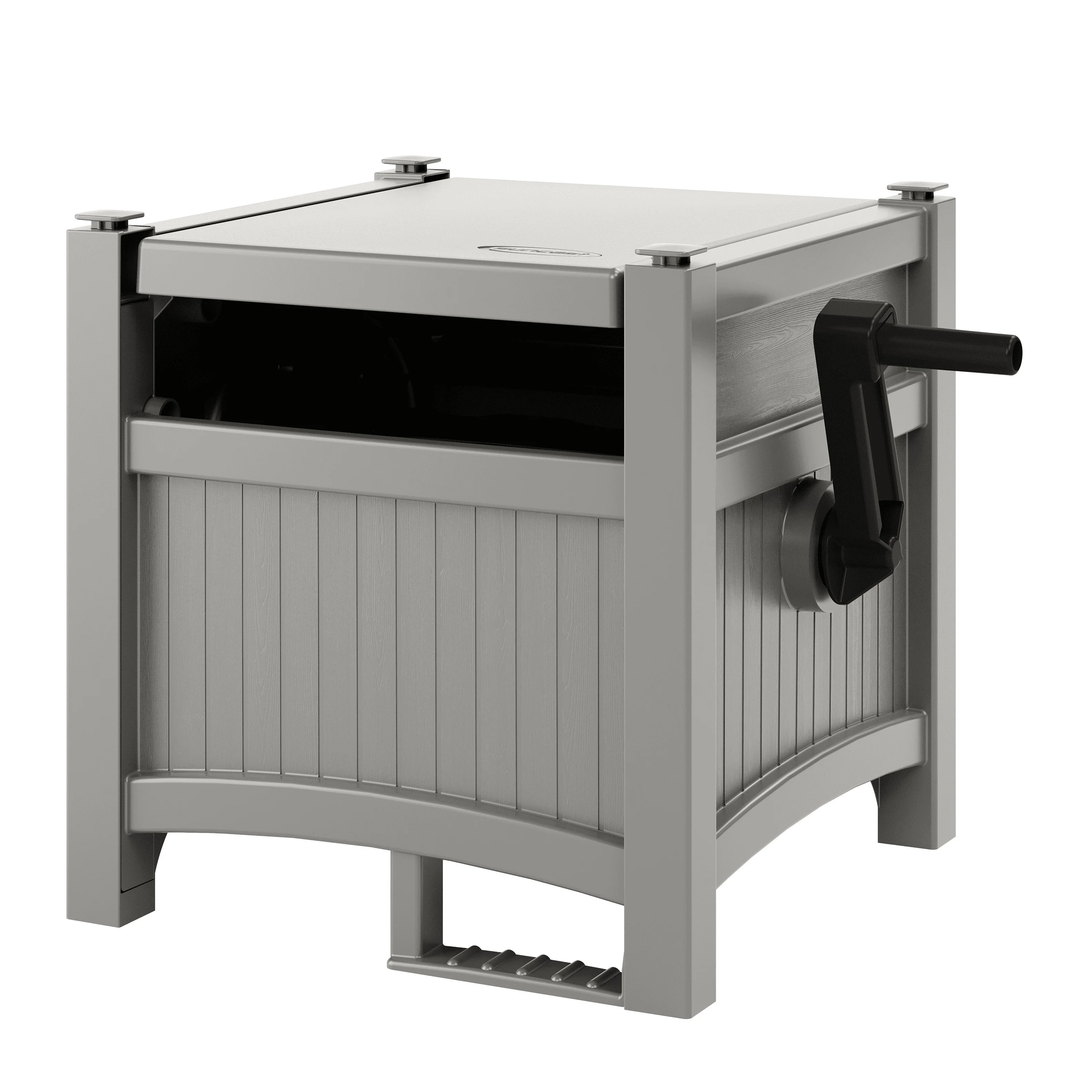 

100 ft. Hose Hideaway Hose Reel, Gray