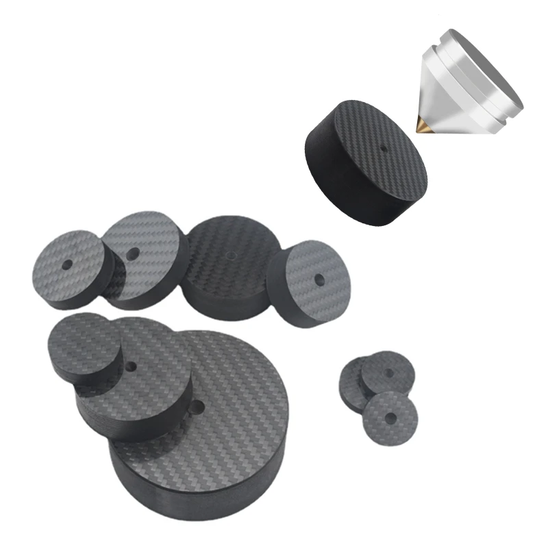 4Pcs4KcarbonfibershockabsorbingfootnailsHIFIaudiofevergrade