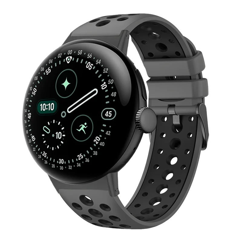 Dual-Tone Mesh Strap with Breathable Design