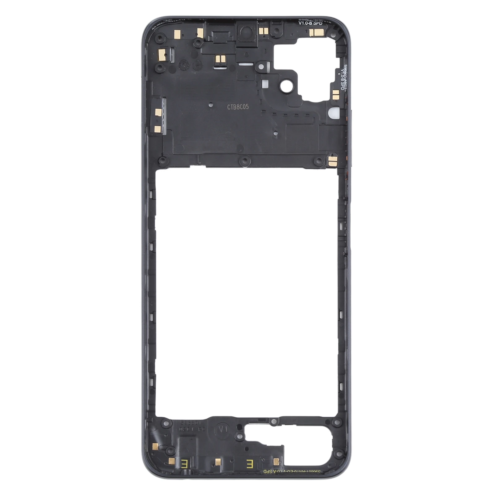 For Samsung Galaxy A22 5G Middle Frame Bezel Plate Repair Replacement of Mobile Phone Components