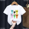New Kids T Shirt Cartoon Sprunki T-Shirt Children'S Horror Game Graphic Print T-Shirt Boys Fashion Boys/Girls Universal Clothes 3