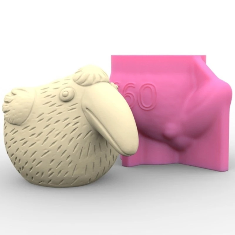 MXME Flower Pots Mold Silicone Concrete Mold Silicone Vase Moulds for Crafting Concrete Succulent Planter