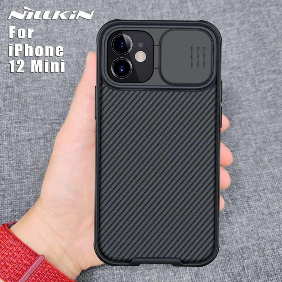

Чехол NILLKIN для iPhone 12 Mini, задняя крышка, защита объектива, бампер, Защита камеры 12 Mini