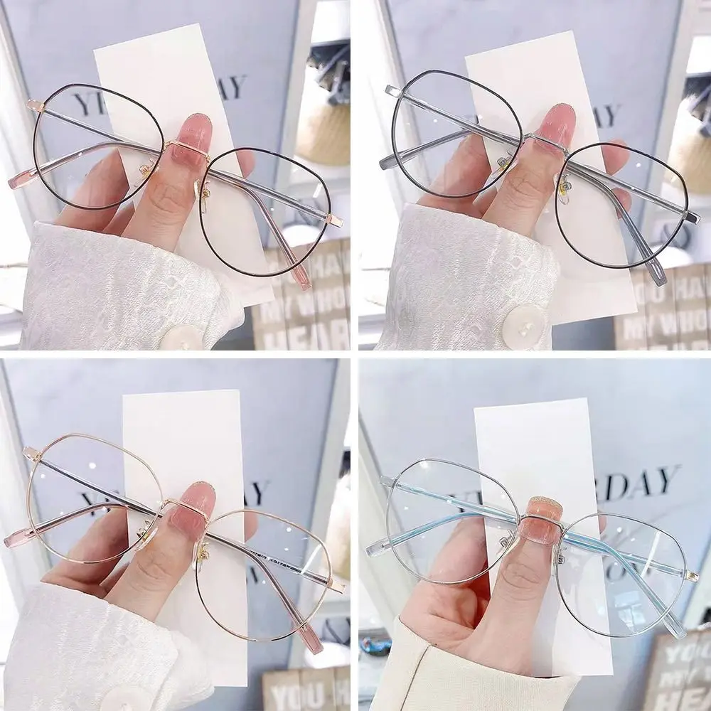 

Fashion Durable Office Portable Oversized Eyeglasses Computer Goggles Anti-Blue Light Glasses Ultra Light Frame