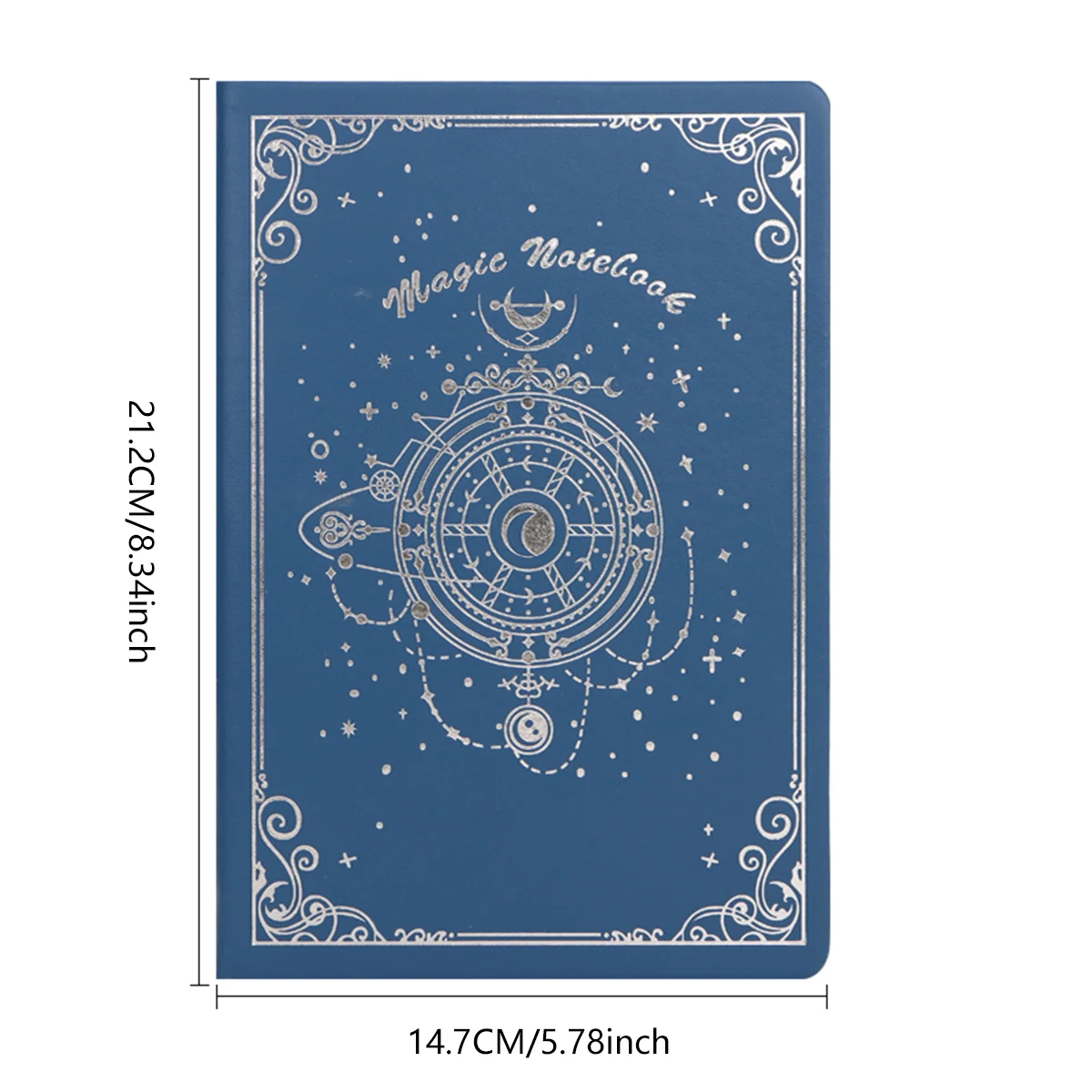 Blank Inner Page PU Magic Notebook