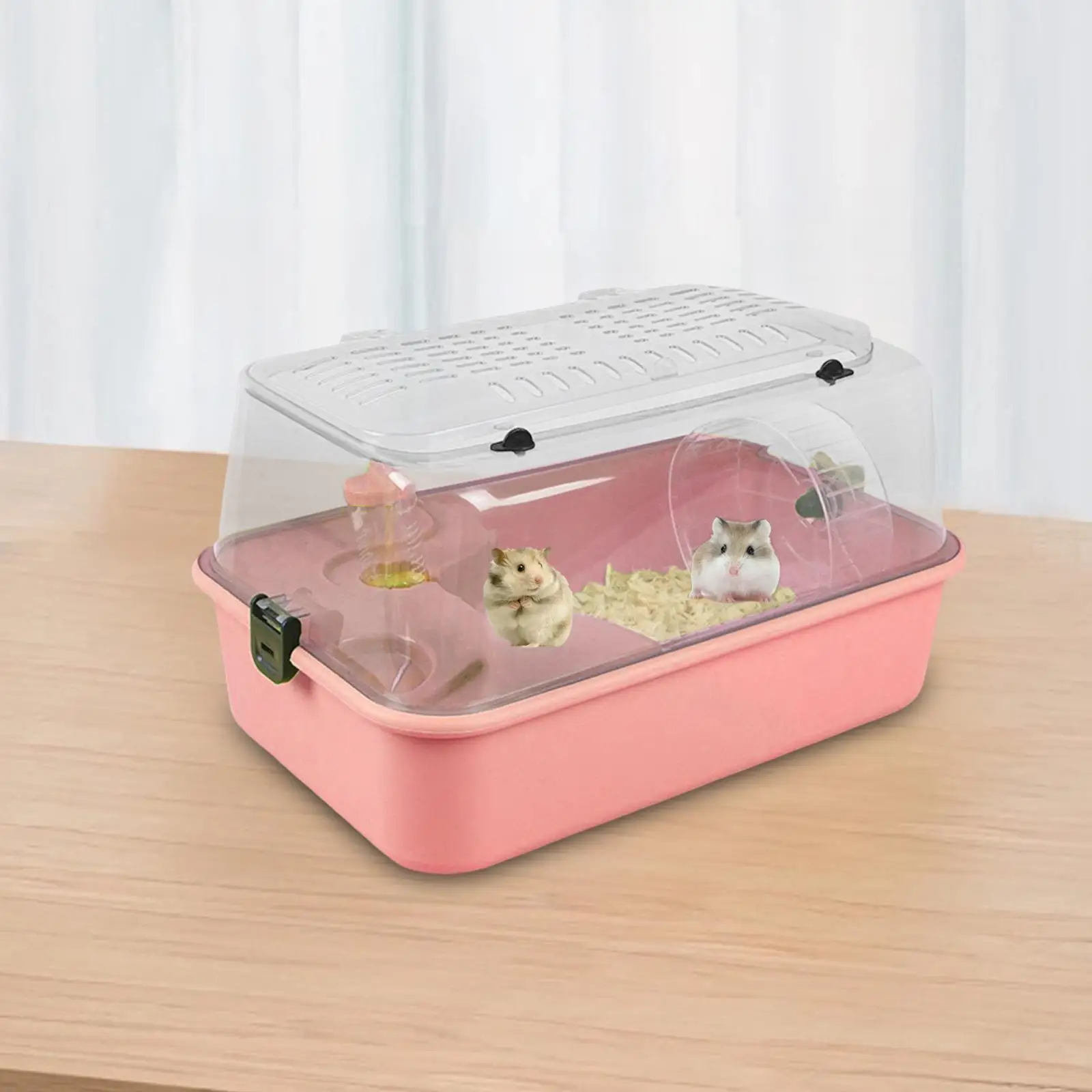 Large Hamster Cage Hamster Enclosure Breathable Hideaway Play Training Hamster Habitat Exercise Playing House for Hedgehog