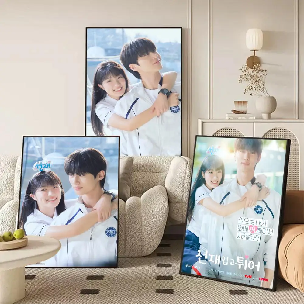 Lovely TV Series Poster - Self-Adhesive Waterproof Art Sticker for Coffee House Wall Decor