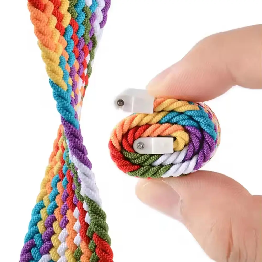 Braided Solo Loop Elastic Bracelet Strap