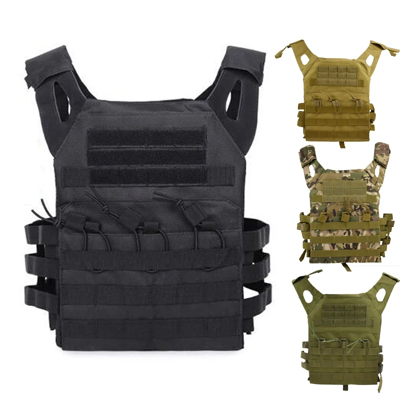 

Military Tactical Vest Airsoft Hunting Vests Molle Plate Carrier Vest Outdoor CS Protective Training Vest Military Equipment