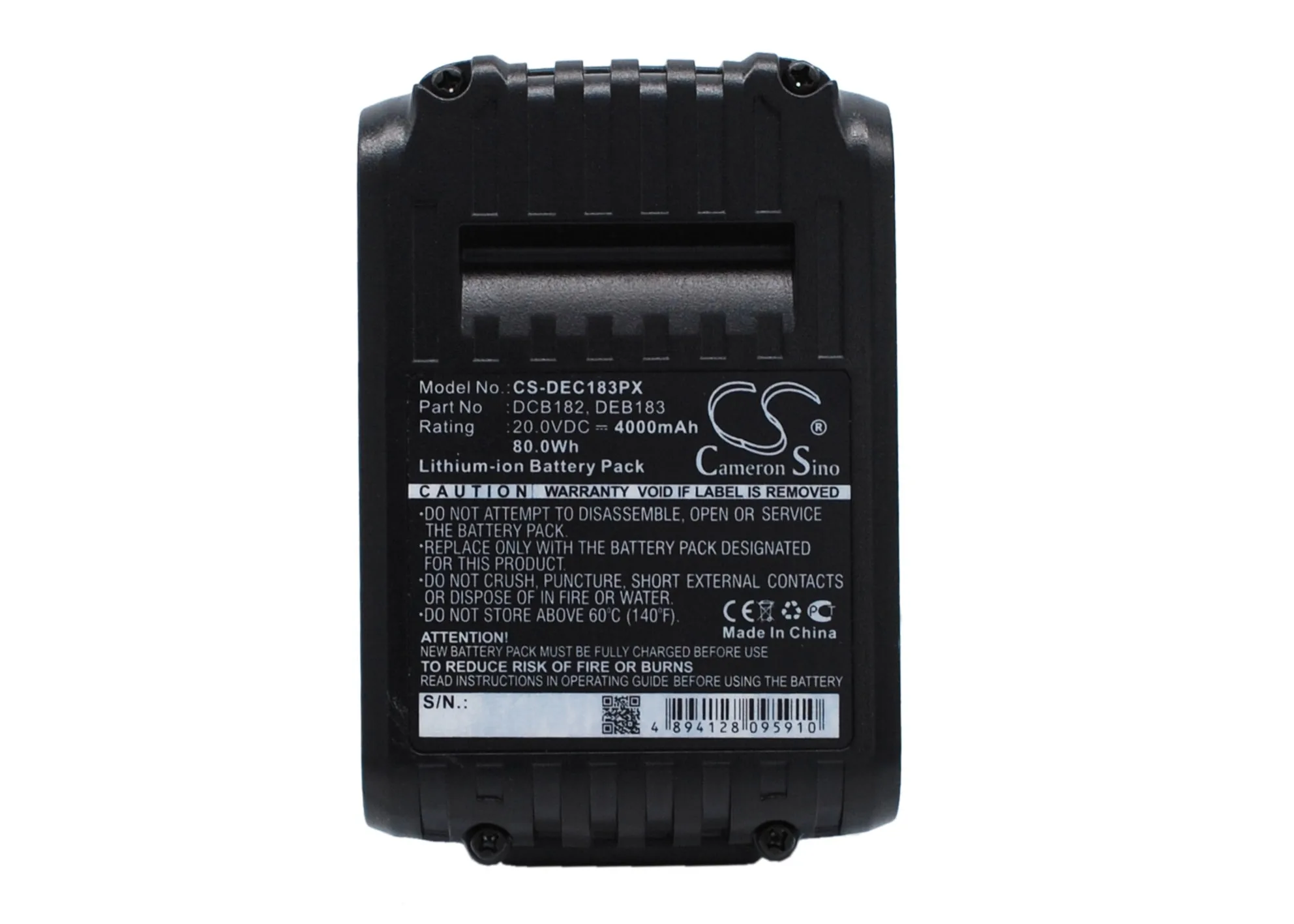 

CS 4000mAh/80.00Wh battery for Klein Tools 1000 MCM aluminum,350 MCM aluminum,477 ACSR cable,500 MCM aluminum,