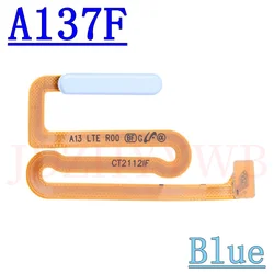 Premium Home Button Fingerprint Sensor Flex Cable Replacement (A13 A137F Blue)