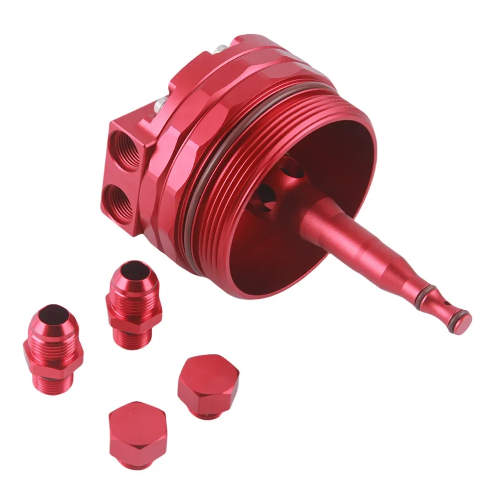 Engine oil cooler adapter Oil filter cover cap BMW E46 E36 E39 E60 E61 323i 328i 325i 330i 525i 528i 530i M52 M54