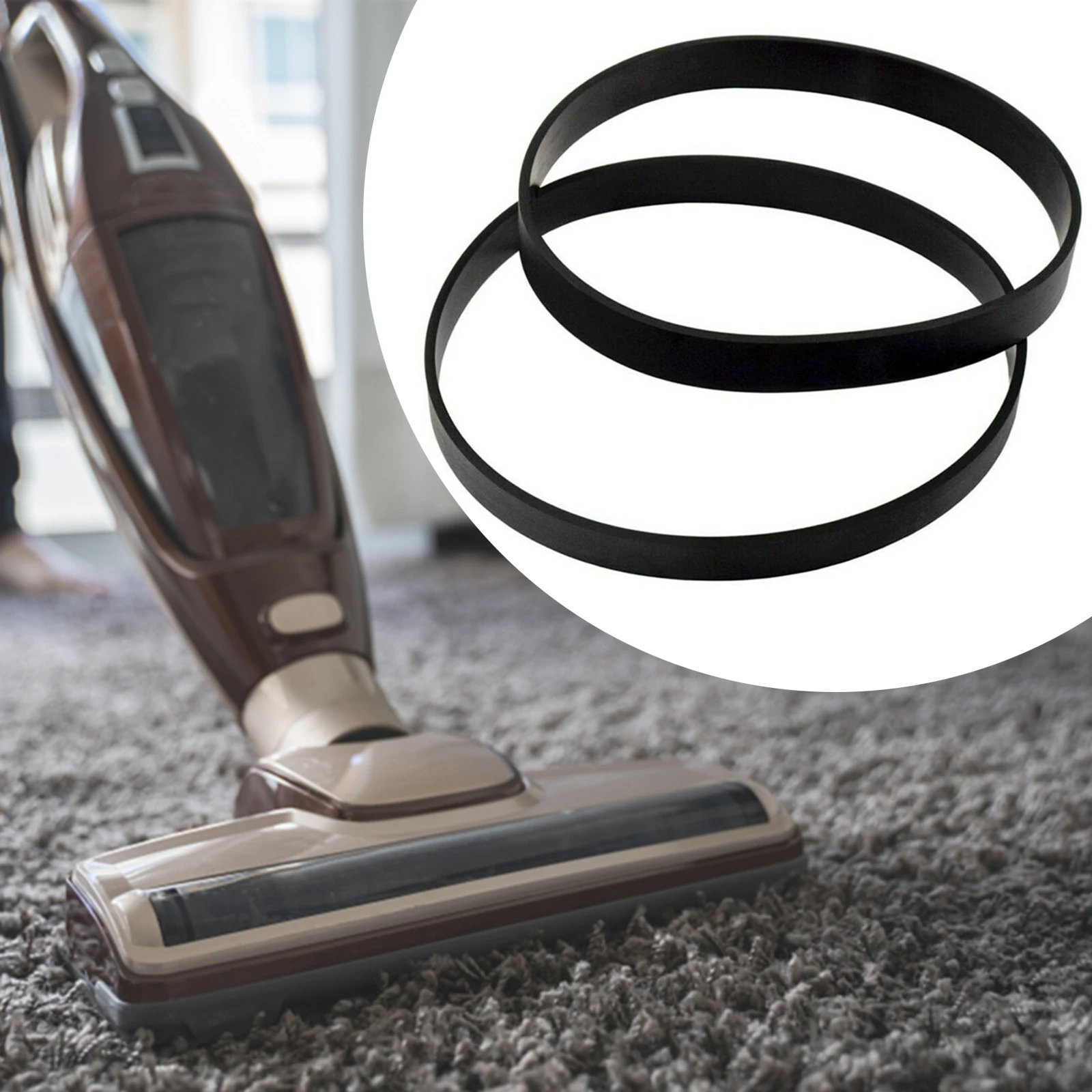 2pcs Vacuum Cleaner Belts For Bissell 7 9 10 3031120 Rubber Band Eco