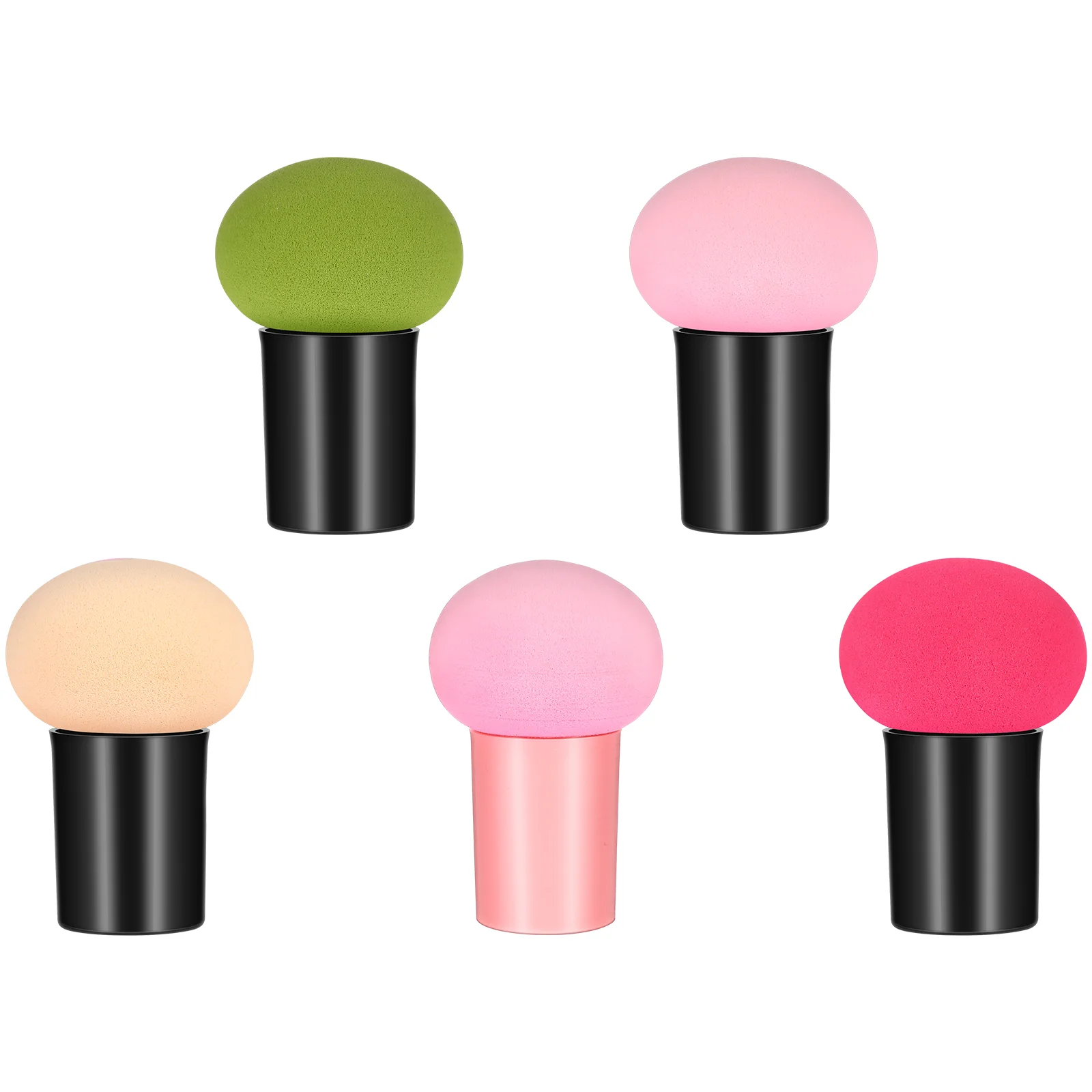 

Face Powder Applicators Mushroom Head Puff Foundation Brush Liquid Makeup Sponges Blending Disposable puffs
