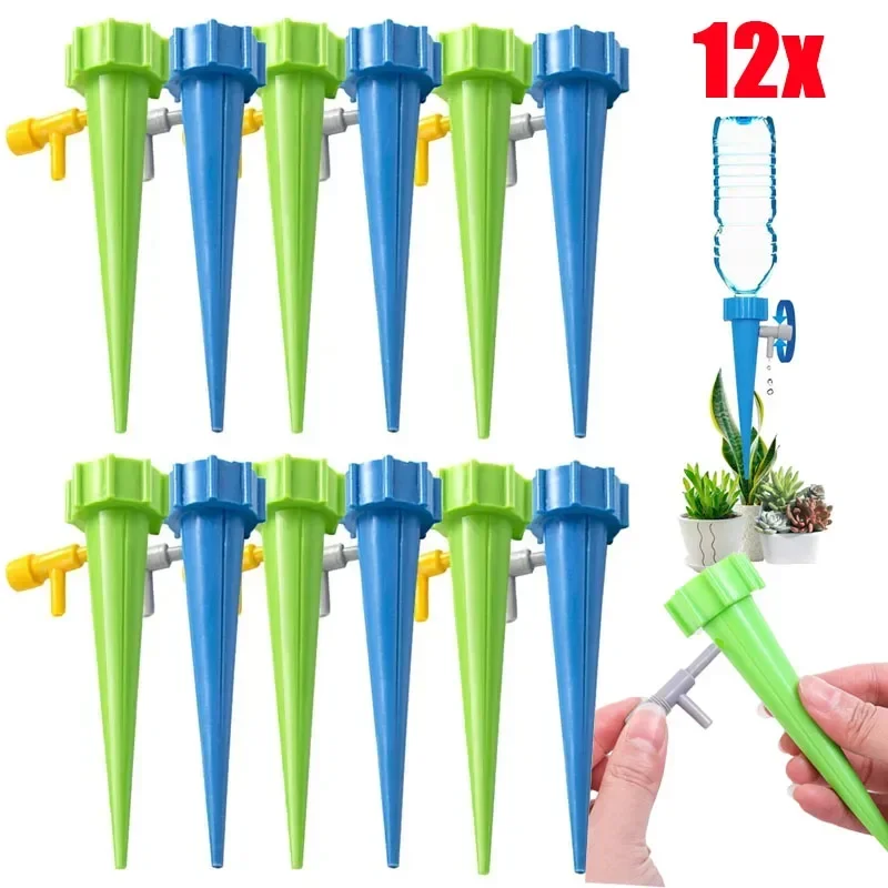Self-Watering Kits Automatic Drip Irrigation System Kits Plant Watering Spike Device Greenhouse Adjustable Control Water Dripper 1