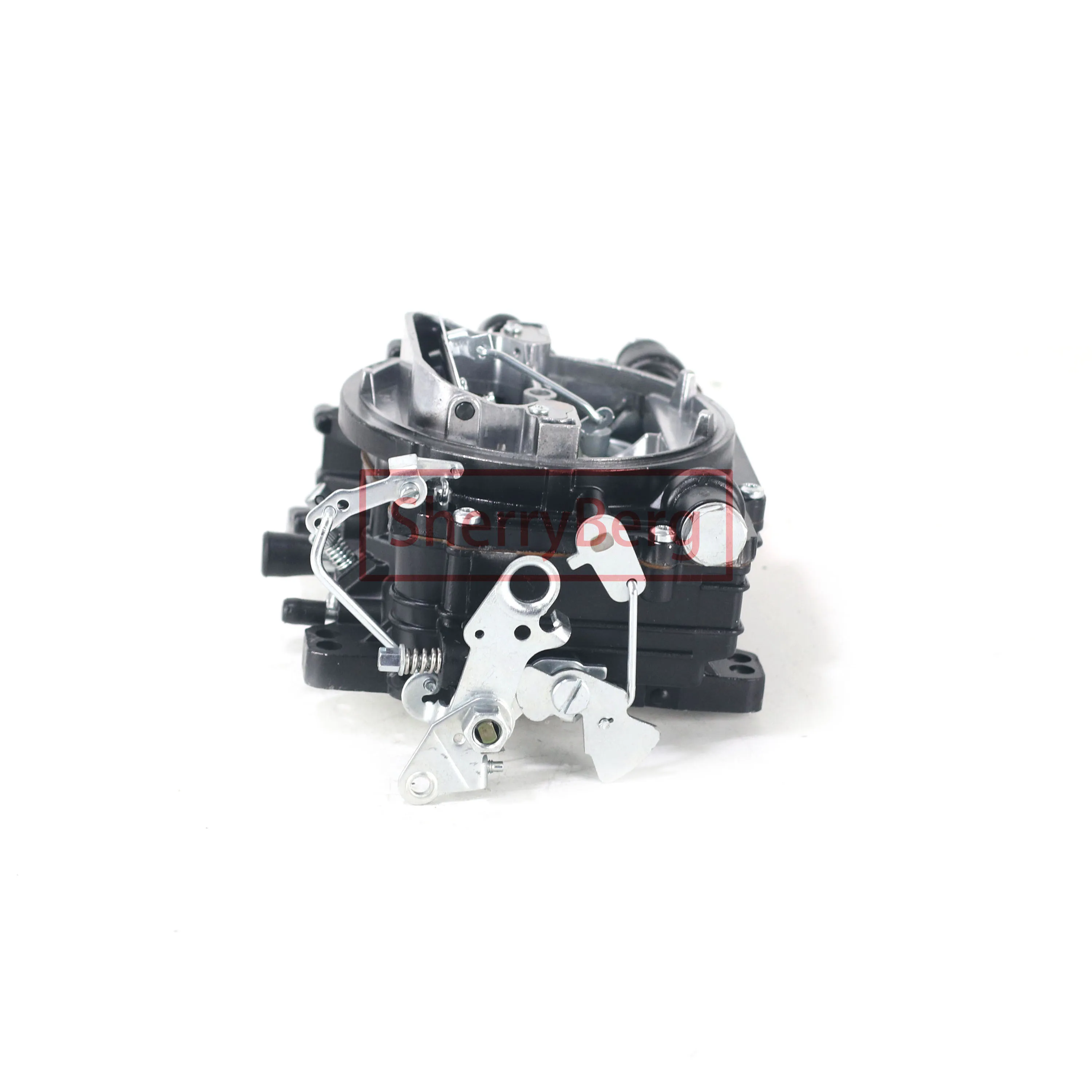 SherryBerg karb New 9904 Performer 500CFM 사각 보어 4 배럴 기화기 모든 알루미늄 2차 전기 초크 기화기 Blk