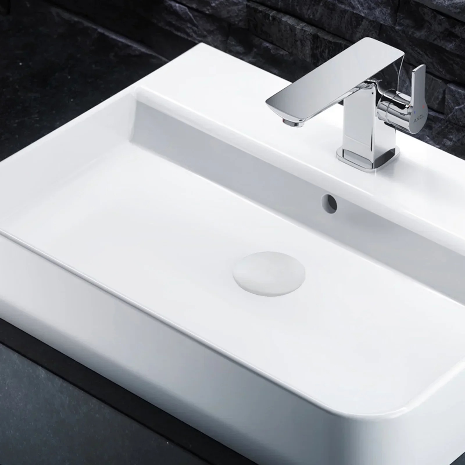 38mm Bathroom Sink Drain Stopper Plugs Bounce Push Button Click Clack Basin Drainer Plug Drain Button Waste Stopper
