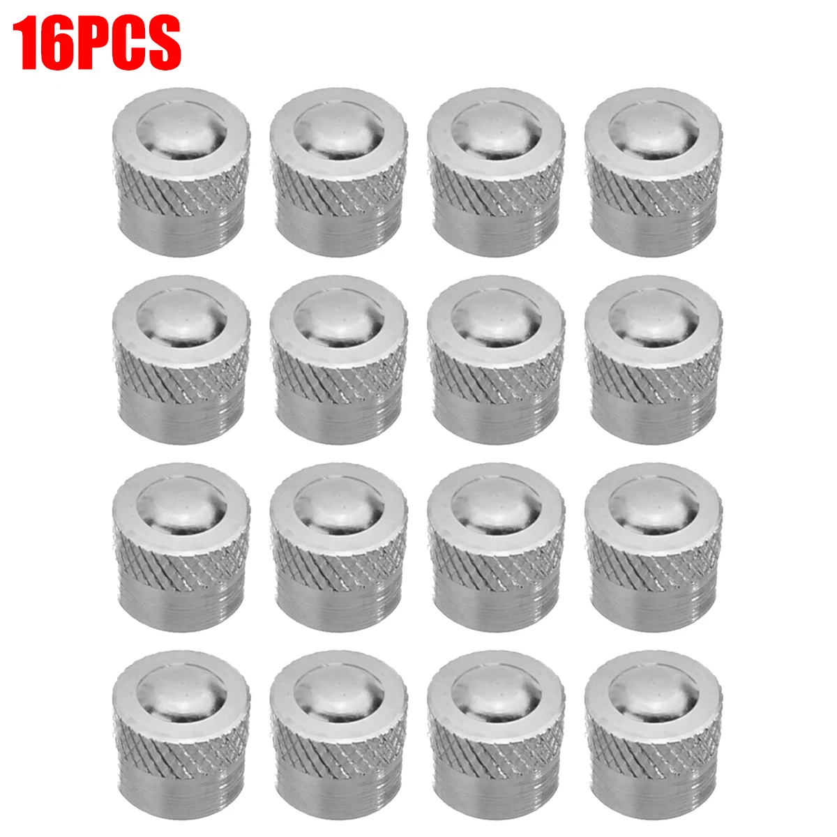 16pcs 8mm Automobile Tire Valve Cap Durable Metal Short Gasket Premium  Wheel Valve Caps For Car Motorcycle AliExpress