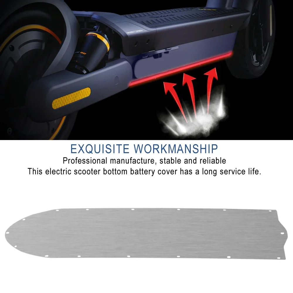 Stainless Steel Battery Bottom Cover for Electric Scooter Chassis Protection